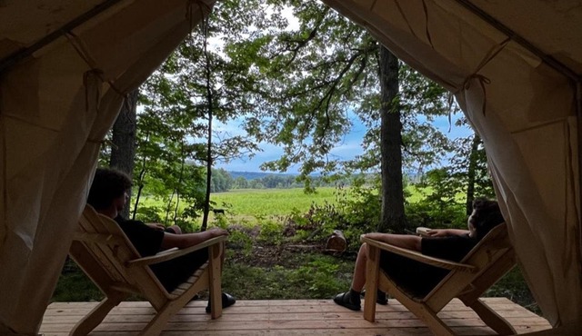 Tentrr Signature Site - Orchard and Gorge Tent at South Hill Cider - Site 1