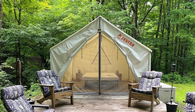 Tentrr Signature Site - Paradise Falls - Coleman Outfitted Site