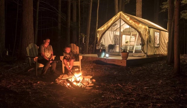 Tentrr Signature Site - Purling Water - Coleman Outfitted Site