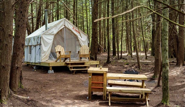 Tentrr Signature Site - Purple Haze at the Tentrr Catskill Retreat - Single Camp