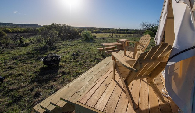 Tentrr Signature Site - Texas 1873 - Coleman Cooking Site