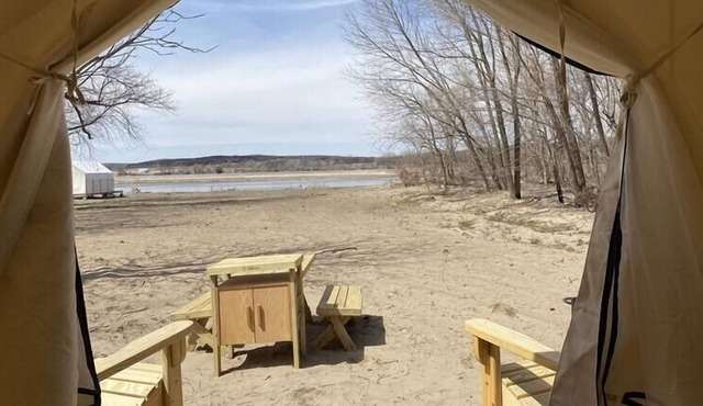 Tentrr State Park Site - Nebraska Louisville SRA – Riverview B – Single Camp