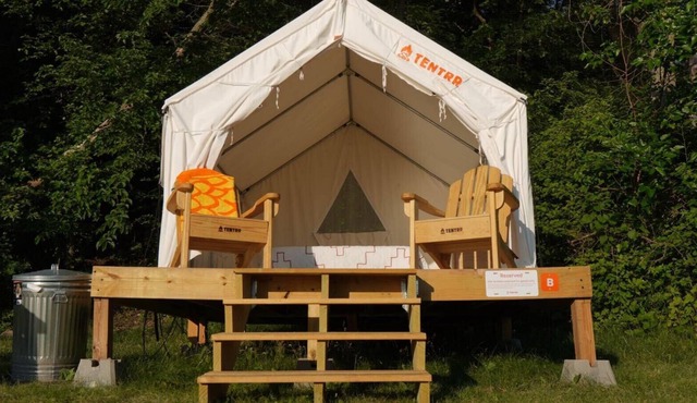 Tentrr State Park Site - Nebraska Ponca State Park – Riverview B – Single Camp