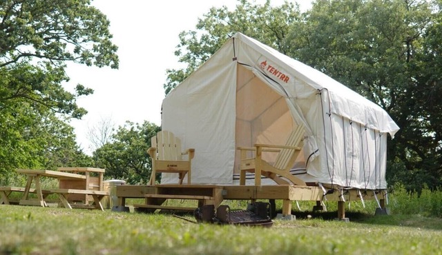 Tentrr State Park Site - Nebraska Ponca State Park – Woodland C – Single Camp
