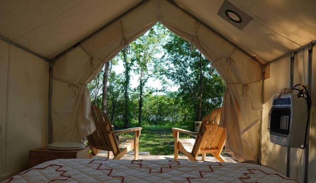 Tentrr State Park Site - Nebraska Ponca State Park River Vista G Double Camp