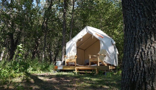 Tentrr State Park Site - Nebraska Ponca State Park River Vista I Double Camp