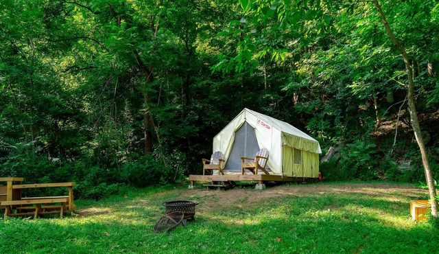 Tentrr State Park Site - WV Hawk's Nest State Park - Site B - Single Camp
