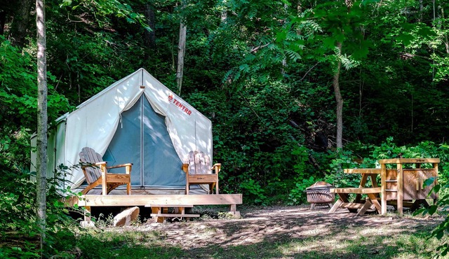 Tentrr State Park Site - WV Hawk's Nest State Park - Site C - Single Camp