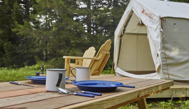 Tentrr State Park Site - NY Taconic State Park: High Valley Rd Site F