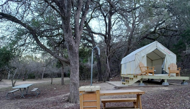 Tentrr State Park Site - Texas Guadalupe River State Park - Site E - Single Camp