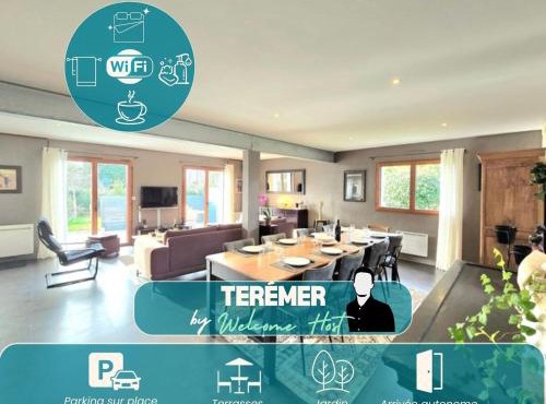 Terémer, Spacieuse maison familiale proche Vannes