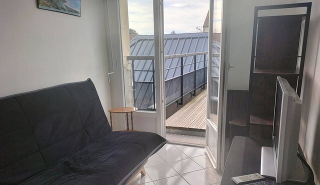 Terrace apartment in Merlimont