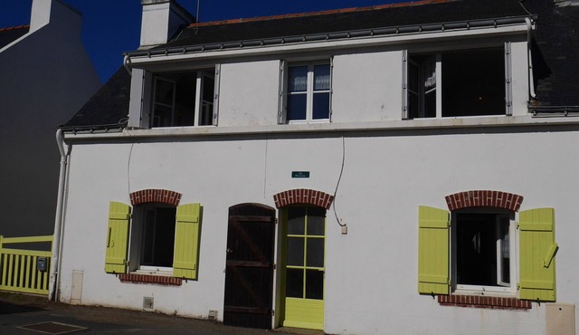 Terraced house in Sauzon center with garden, 200 m from the port