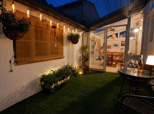 Terrasse privée ultra cosy en camargue