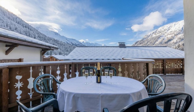 Terrasse Bec Rouge Montroc, Le Tour (Argentière), France