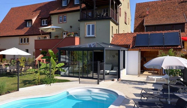 TERRASSE d'ALPHONSE - Charming and relaxing cottages Swimming pool and Sauna