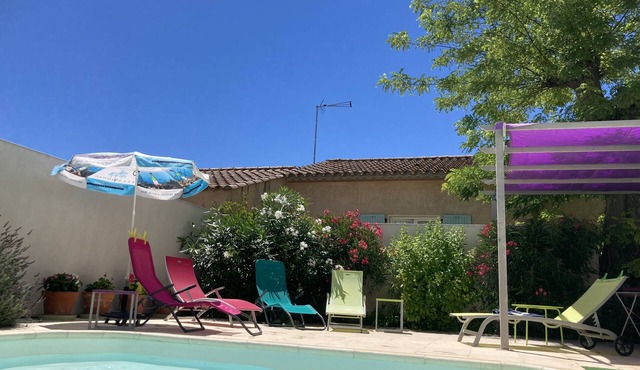 Terrasse du Moulin - 19th Century Village House with pool and terrace views
