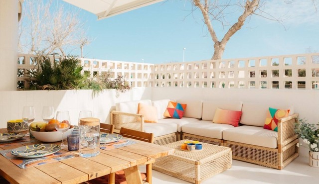 Terrasses - Beach apartment with swimming pool
