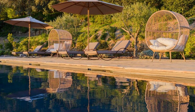 Terre de Maquis, maison d'hôtes vue mer Corse