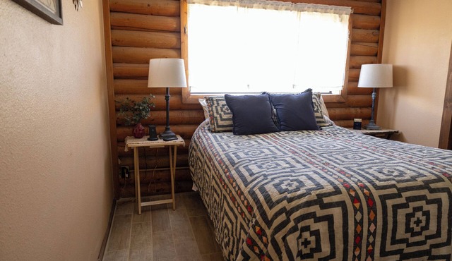 Terrific 1-bedroom cabin in Glendo, perfect for a relaxing rustic ranch getaway.