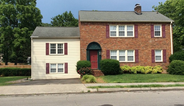 Terrific 1-bedroom fenced pet friendly Roanoke duplex
