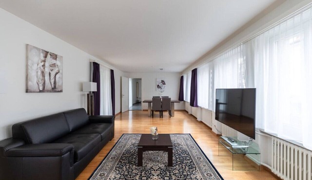 Terrific 1 BR flat city center/near lake (D9)