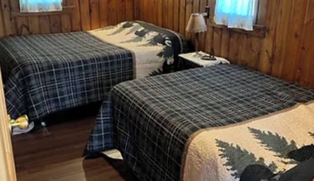 Terrific resort with great swimming beach Wirt Mn. Free amenities!