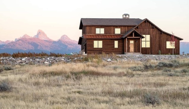 Teton Homestead: The Best Teton Views, New Home