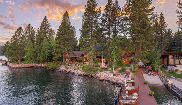 Tewesi Manor | Historic Tahoe Lakefront w/Private Pier