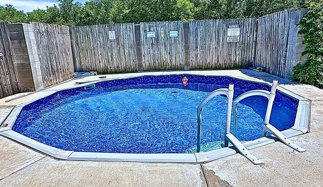 Texas Speedway Retreat: Desk + Cowboy Dipping Pool