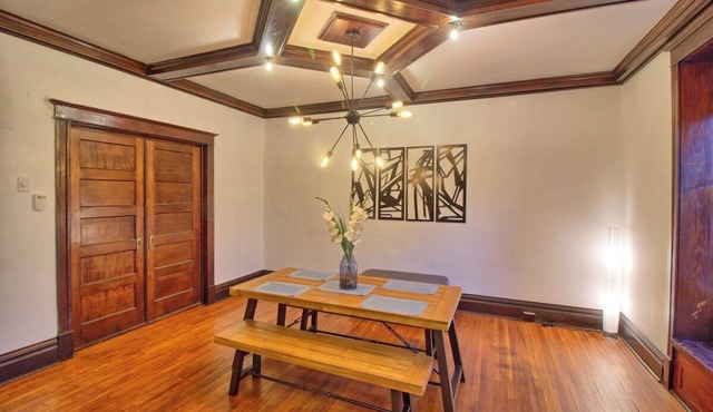 TG Sanctuary | Historic 3BR | Private Yard + Den