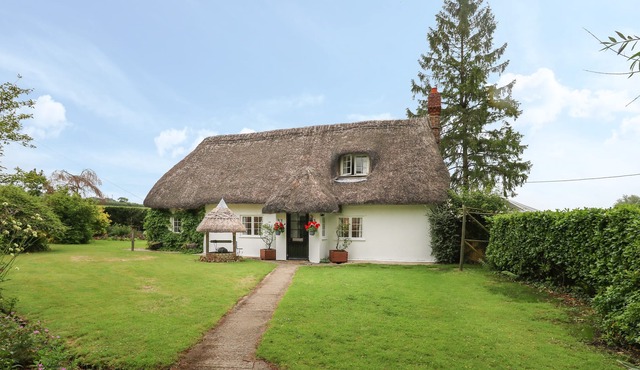 THATCH COTTAGE, pet friendly, with open fire in Buckland Newton