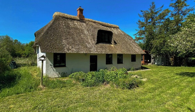 Thatched cottage from 1877 on Langeland