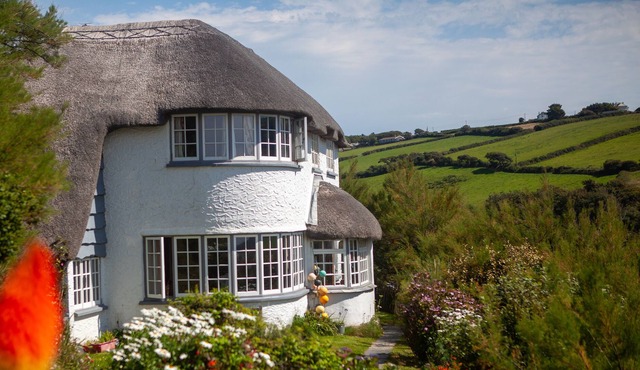 THATCHWAYS - Stunning traditional cottage overlooking the beach