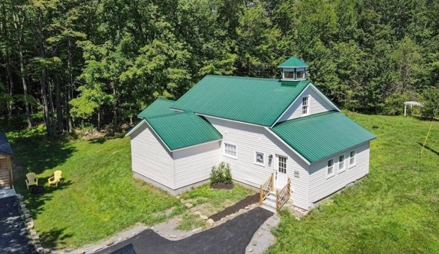 “The 1890 school house salmon river” is an 1890 restored school house