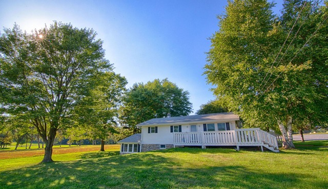 The Adams House (or for retreats book the whole Caboose Farm compound)
