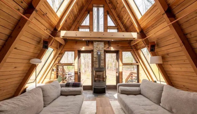 The Ancram A - Luxury Mid-Century Modern Cabin