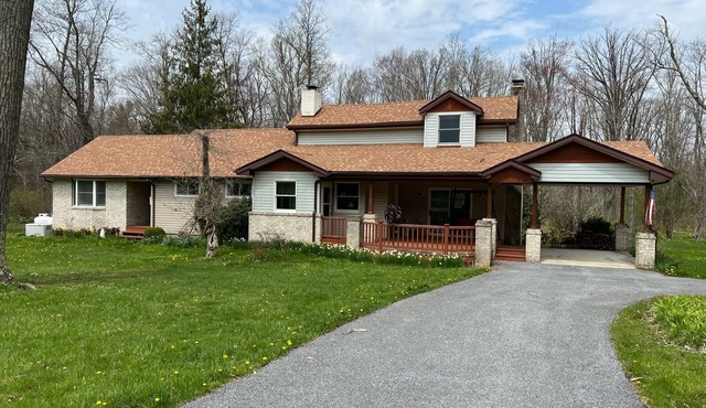 The Andrew's House at the Caboose Farm