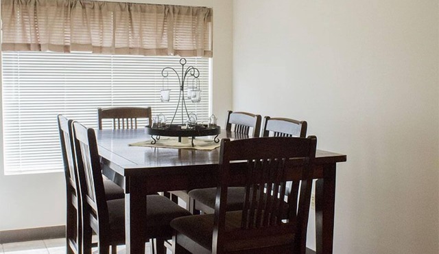 The Angler’s Nest is a spacious 1400 square foot, fully furnished apartment