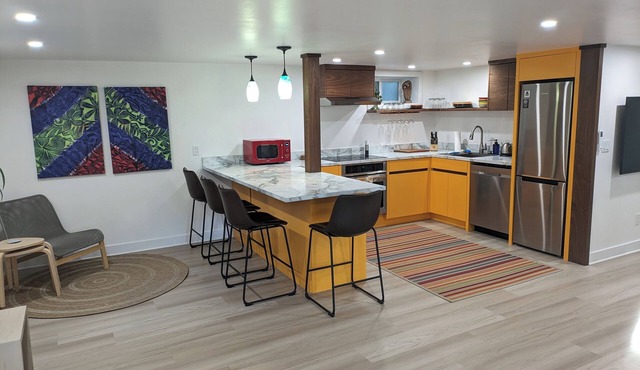 The Apartment. Cozy one bedroom modern place. Close to downtown and breweries