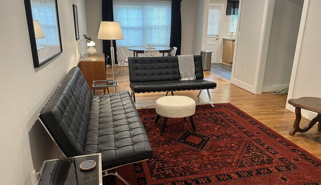The Architects SuitenWell appointed two bedroom one bath apartment Statesville.