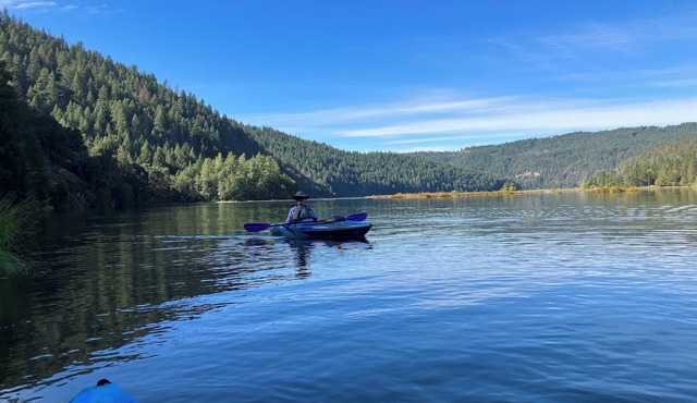 The Arttus Ranch for fishing on the Trinity River