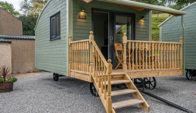 The Ash Shepod - Smardale Mill - Fabulous glamping pod/shepherds hut, sleeps 4 guests in 1 room