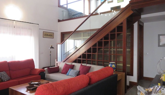 The balcony of the moncayo, house near the natural park of Moncayo.