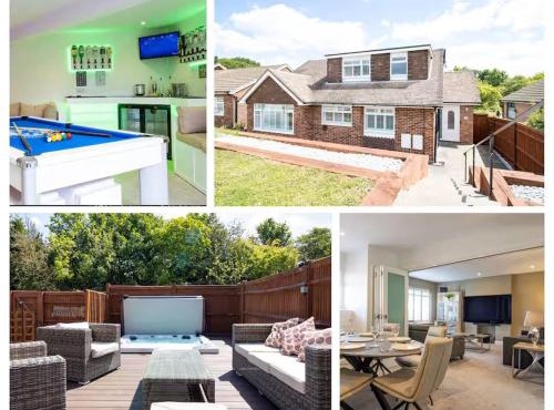 The Bar Bubbles Retreat - Hot Tub Games Room Pass the Keys