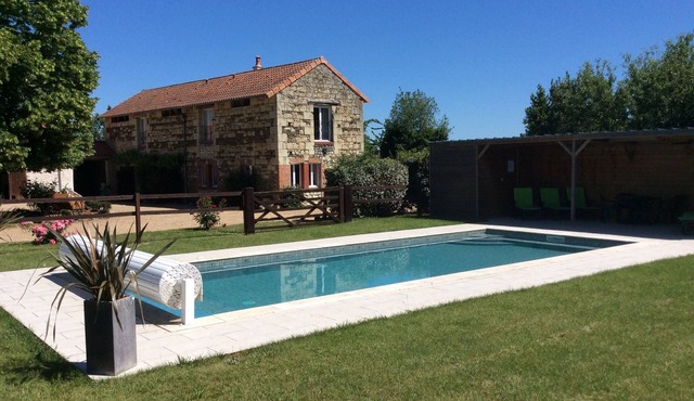 “The Barn” is our Gite Rental with Pool - Nearest City is Saumur