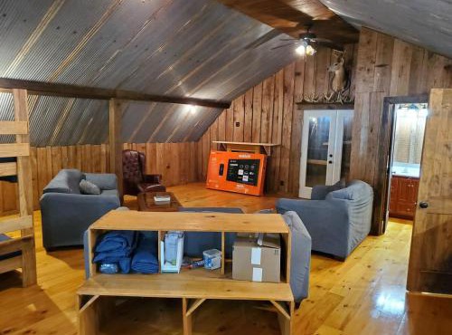 The barn loft