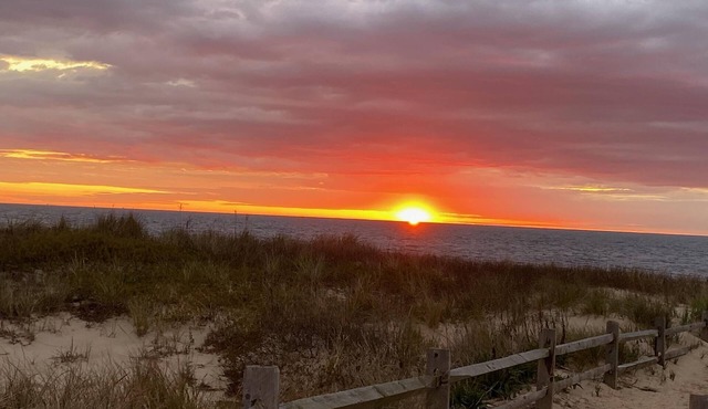 The Beach House one block from the the beach