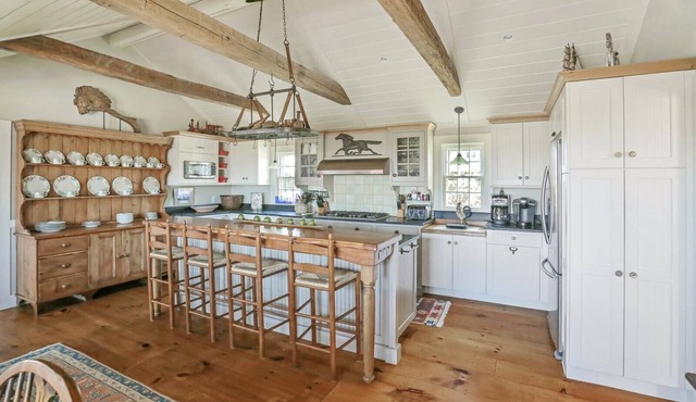 The Beachmont: Historic, Ocean-View Retreat in Quidnet w/ Beach Access