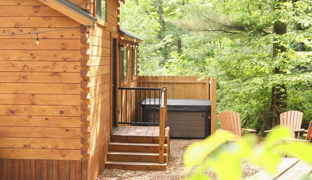 The Bellefonte Campground presents: Tiny Home | 2 Bedroom with HOT TUB